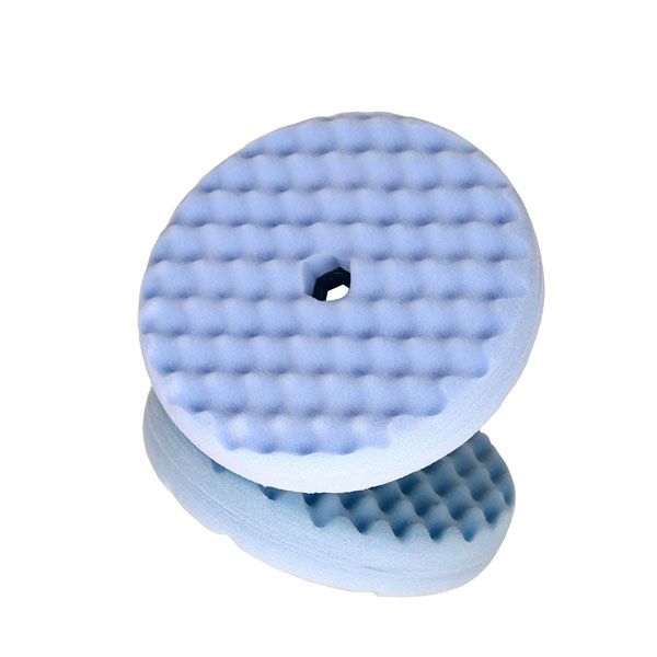 3M 05708 Ultrafine Polishing Pad, 8 inch, foam, hook-and-loop.