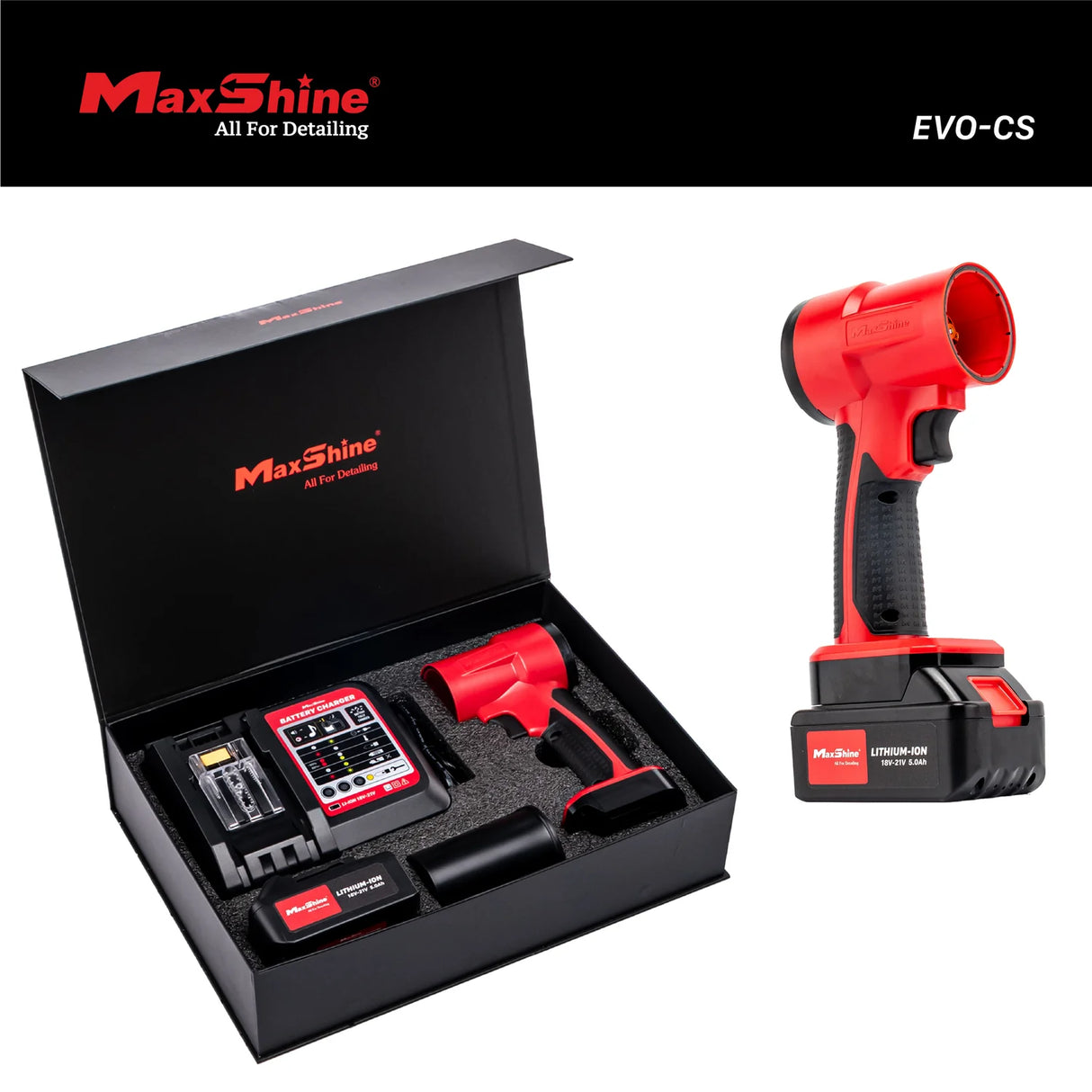 Maxshine JetForce Nano Cordeless Dryer