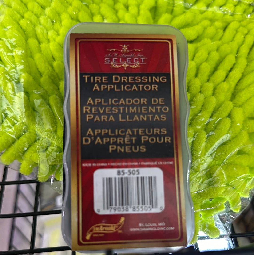 Aplicador de abrillantador de neumáticos
