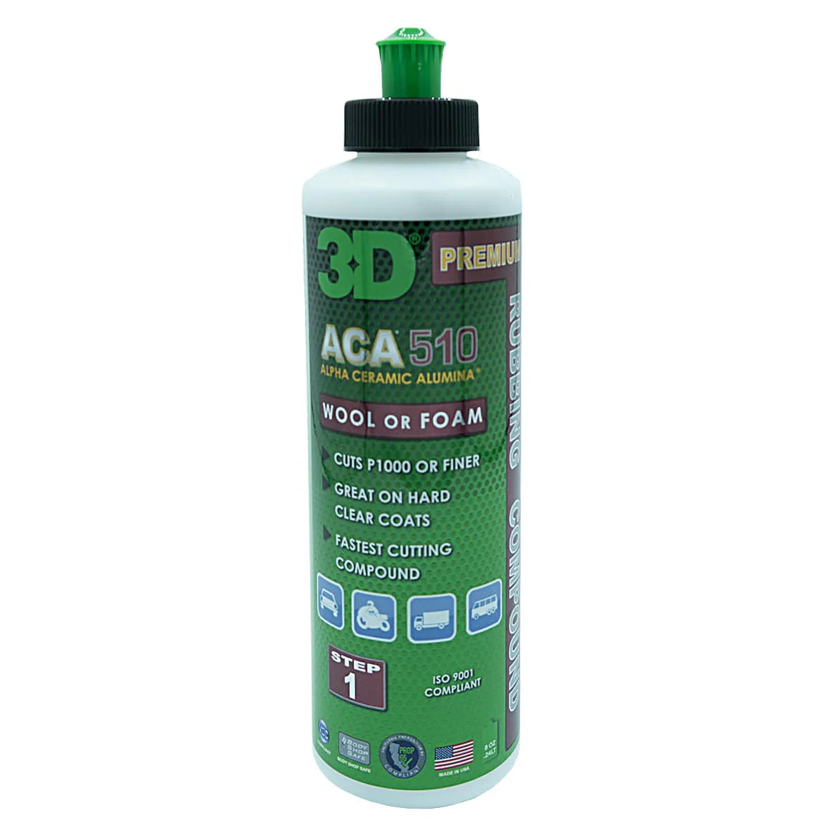 3D ACA 510 X-TRA CUT Premium Rubbing Compound