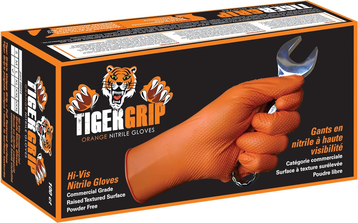 8845 GUANTE TIGRE NARANJA EXTRA GRANDE 7mm