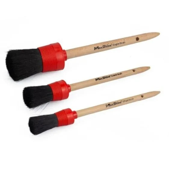 Juego de pinceles para detalles - Paquete de 3 piezas