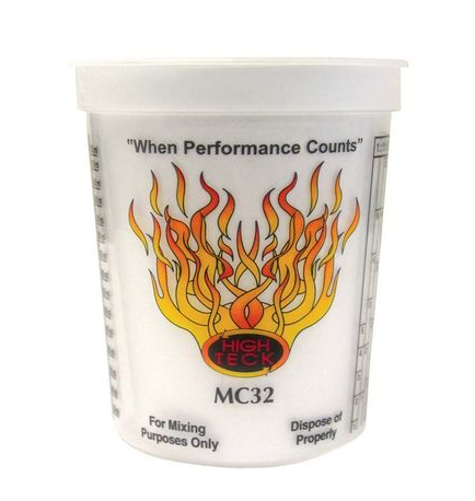 MC32 HIT Quart Mixing Cups 100/Box - High Teck HIT.MC32.CS