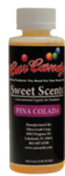 Car Candy, Sweet Scents-Pina Colada Air Freshener, 30-00004