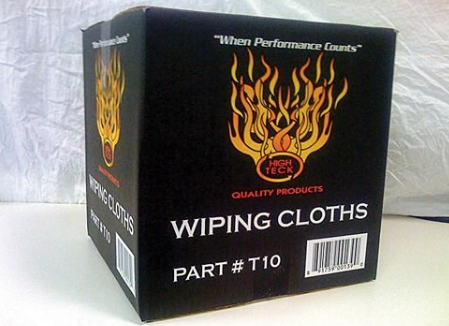 Paños de Limpieza HIT T10 Trapo Blanco 10 lb - High Teck HIT.T10.BX