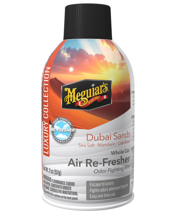 Meguiar's - Ambientador para todo el coche y eliminador de olores - Aroma Dubai Sands