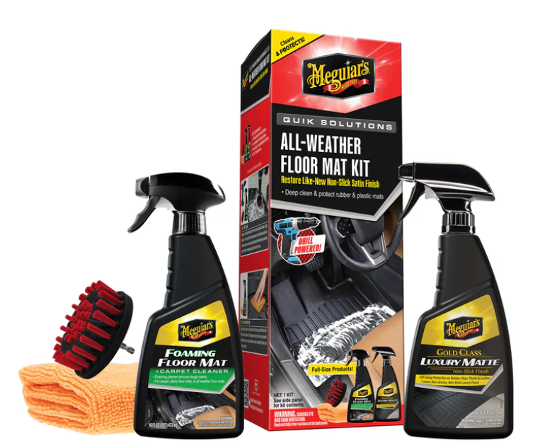 Kit de alfombrillas para todo tipo de clima Meguiar's Quik Solutions