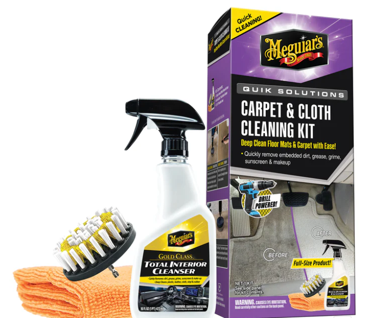 Kit de limpieza de alfombras y telas Meguiar's Quik