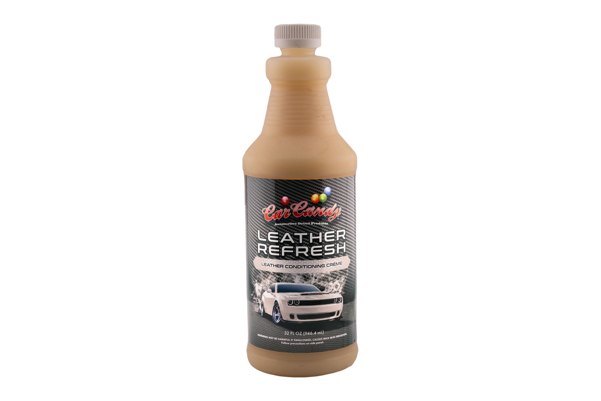 Car Candy, Leather Refresh Conditioning Interior Lotion quart