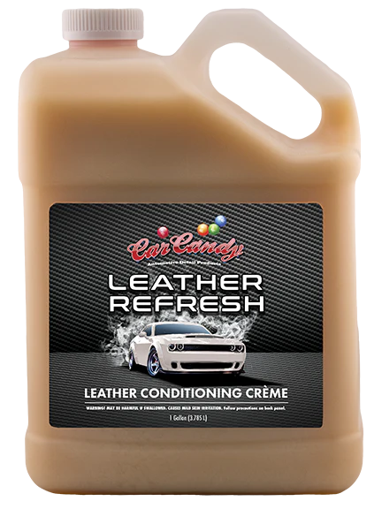 Car Candy, Leather Refresh Conditioning Interior Lotion gallon