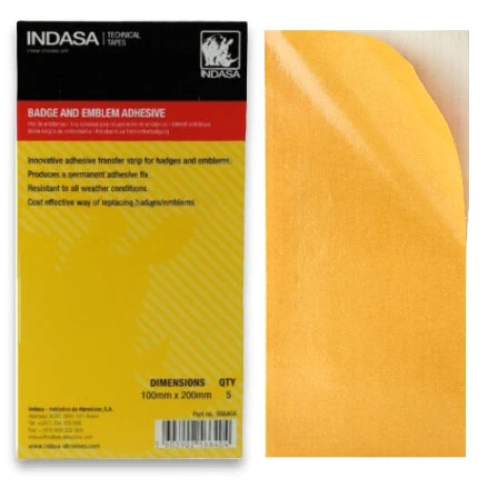 KIT DE ADHESIVOS PARA EMBLEMAS DE INSIGNIA INDASA