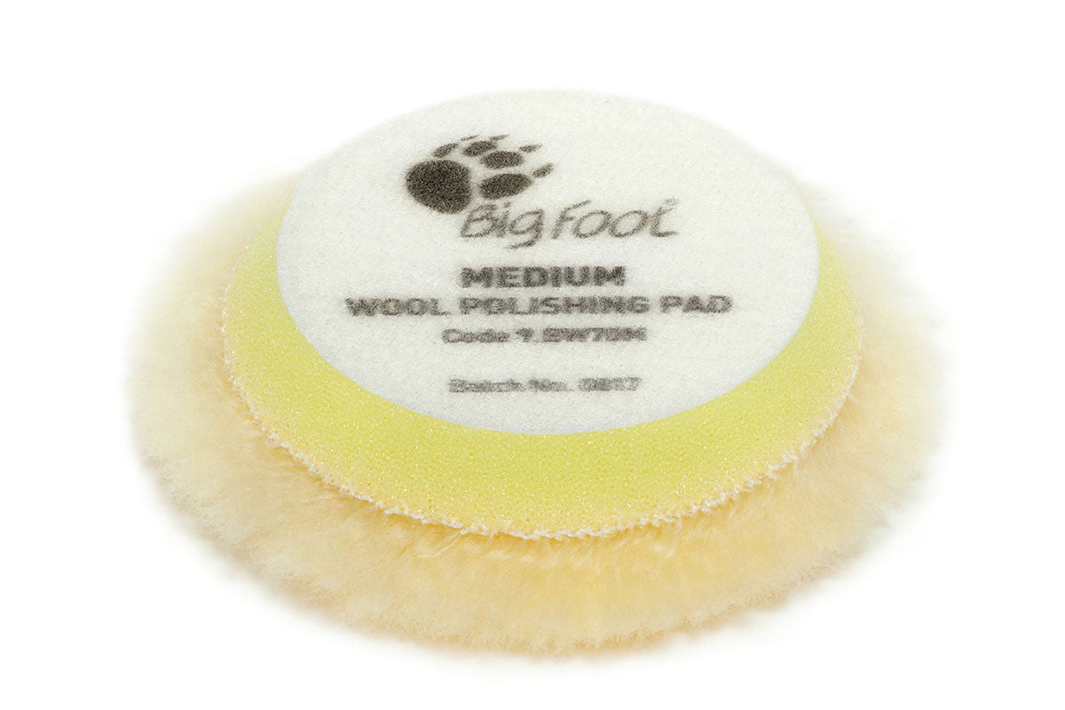 Rupes Yellow Medium Polishing Wool Pad