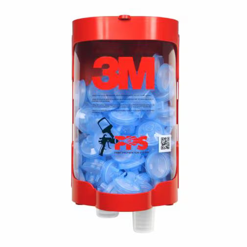 PPSâ„¢ 16298 Lid and Liner Dispenser, Red, Use With Mini and Micro Cup, Paint Preparation System image 2