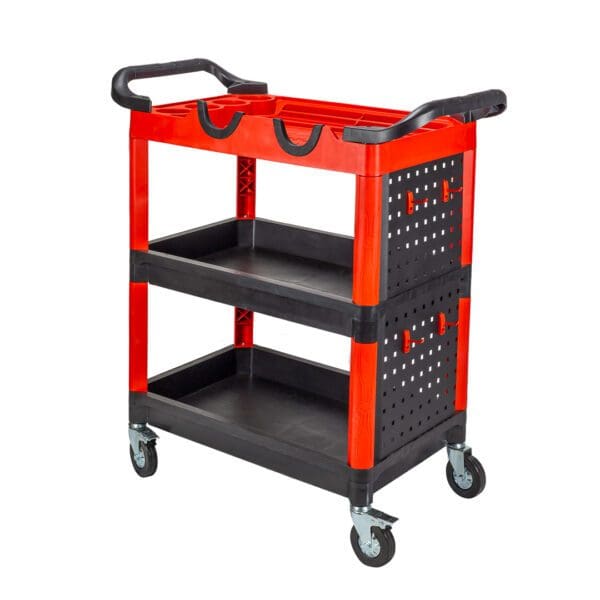 Carrito de detallado premium para trabajo pesado