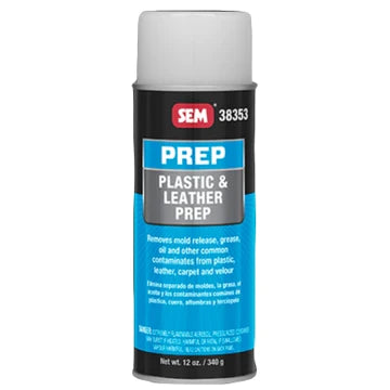 Sem, Aerospace Plastic & Leather Prep 16 oz Aerosol, 38353