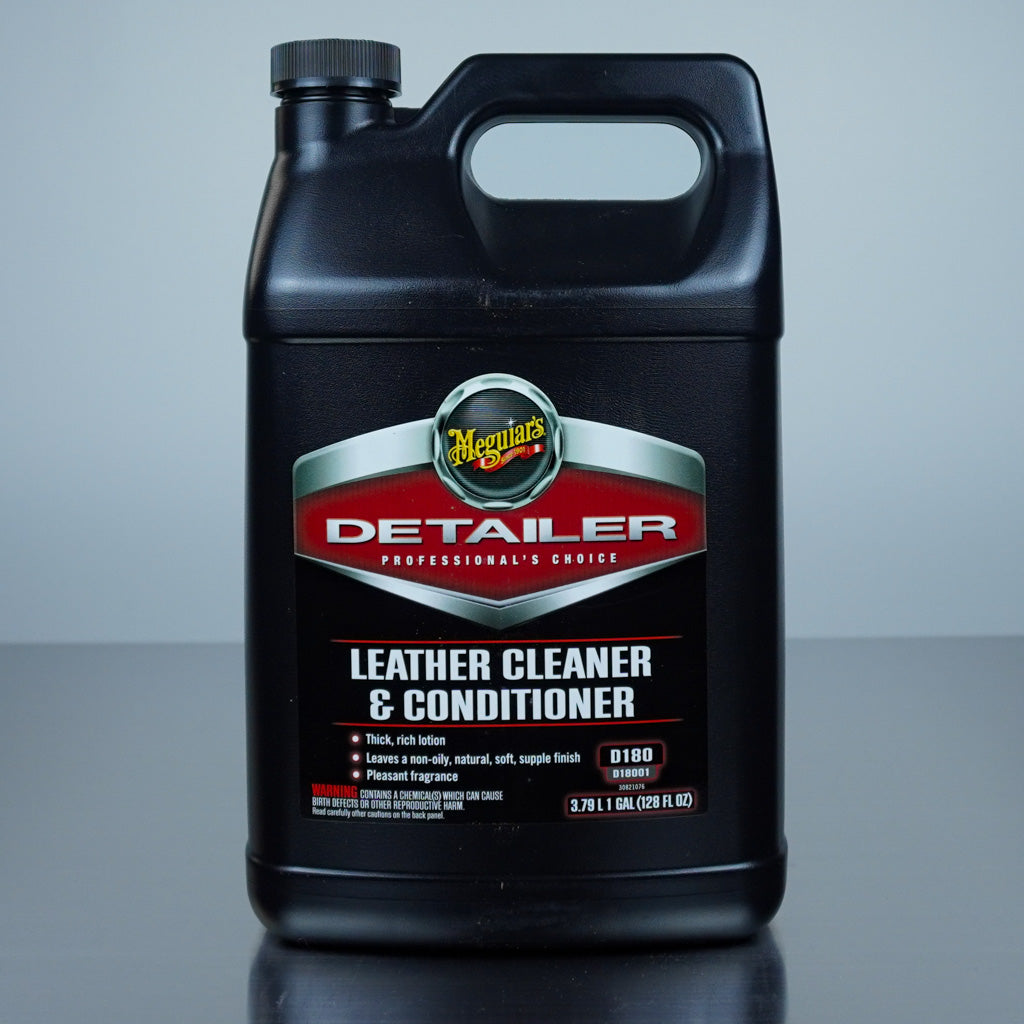 Meguiars Leather Cleaner & Conditioner (1-Gallon)