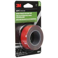 Cinta de moldeo superresistente 03616 3M™, 7/8 pulg. x 15 pies, doble engomado