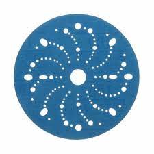 36176 Disco abrasivo azul 3M Gr.180 321U, 6 pulgadas, multiorificio, 50 discos/