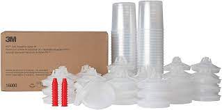3M PPS Lid & Liner Kit,50 Lids & Liners per kit