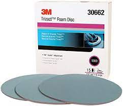 3M Trizact Hookit foam disc — P5000.