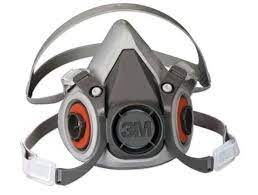 3M 6200 half facepiece respirator — medium.