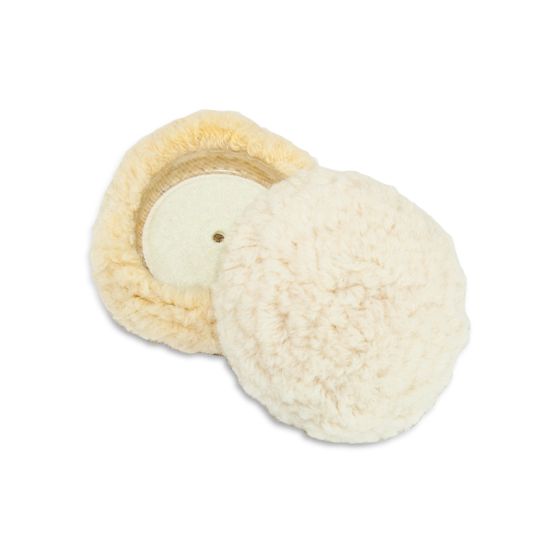 76400-2.EA Juego de mini almohadillas pulidoras premium de AES Industries, diámetro total de 3 pulgadas
