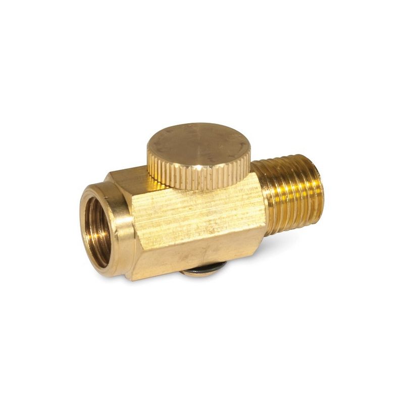 AES Industries™ 203 Air Regulator, 1/4 in MNPT Inlet, 1/4 in FNPT Outlet, Brass