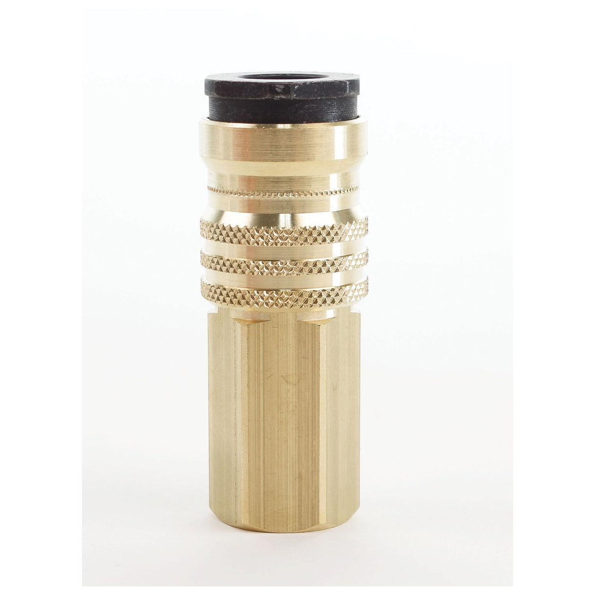 DevilBiss® 240148 Quick Disconnect Coupler, 1/4 in, FNPT, Steel, Natural