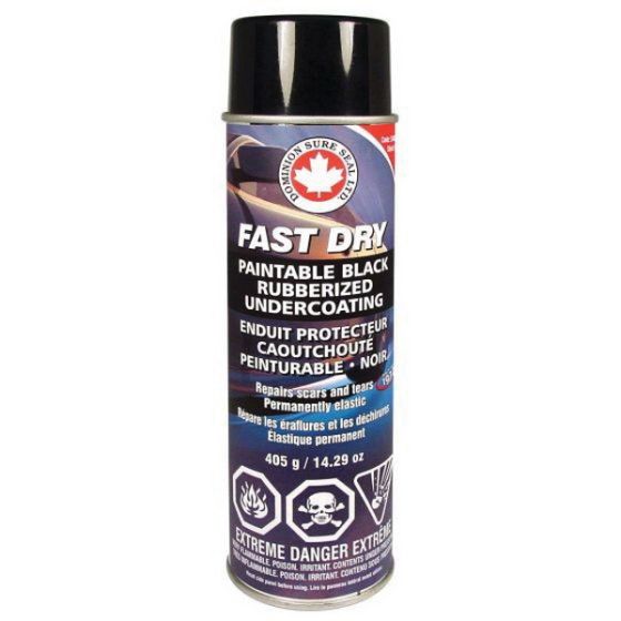 Recubrimiento base DOMINION SURE SEAL SUF, botella de 20 oz, color negro