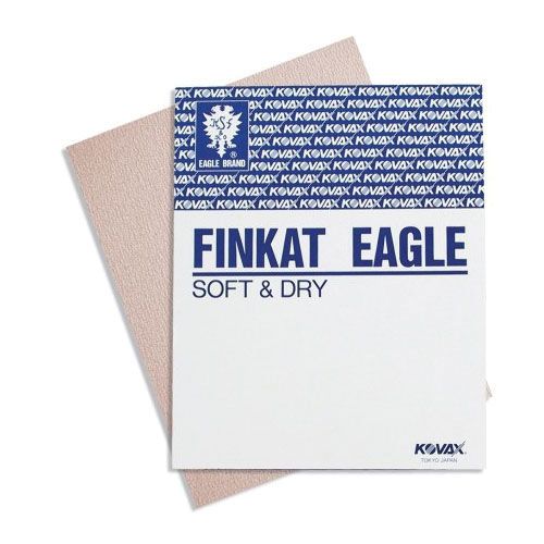 KOVAX® Finkat 116-0320 Sanding Sheet, 9 in W x 11 in L, 320 Grit, Aluminum Oxide Abrasive, Paper Backing, Dry