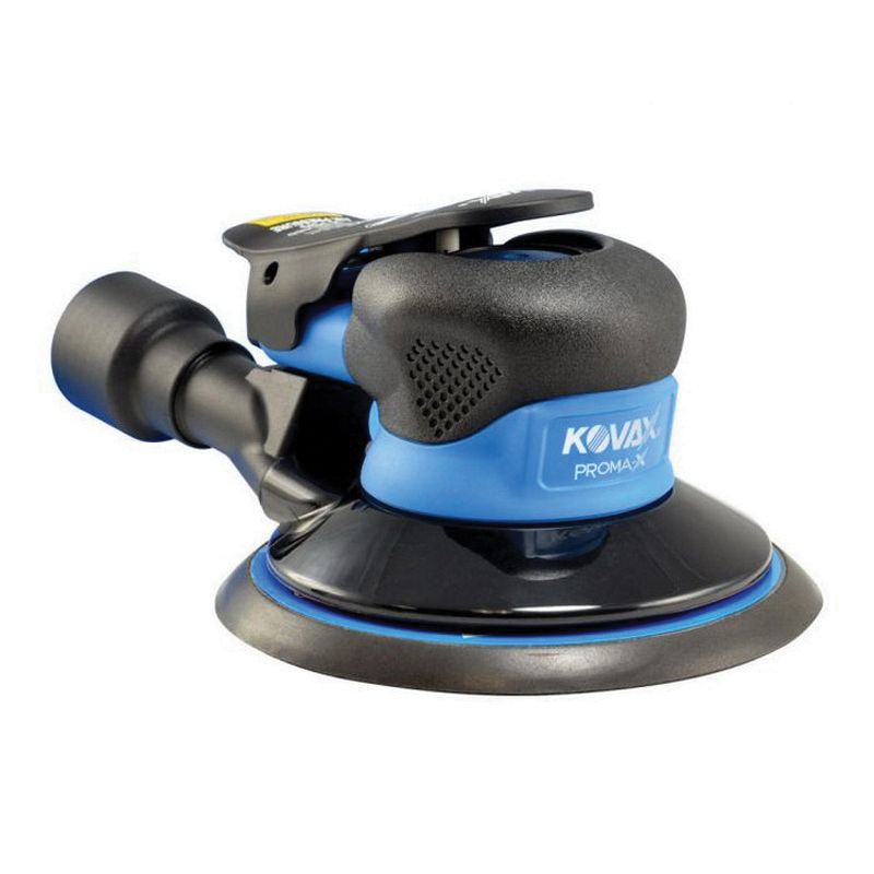 Lijadora orbital aleatoria de doble acción KOVAX® Proma-X AIR 910-0603M, 6 pulgadas, 12000 rpm, 17 scfm, 90 psi, mango ergonómico