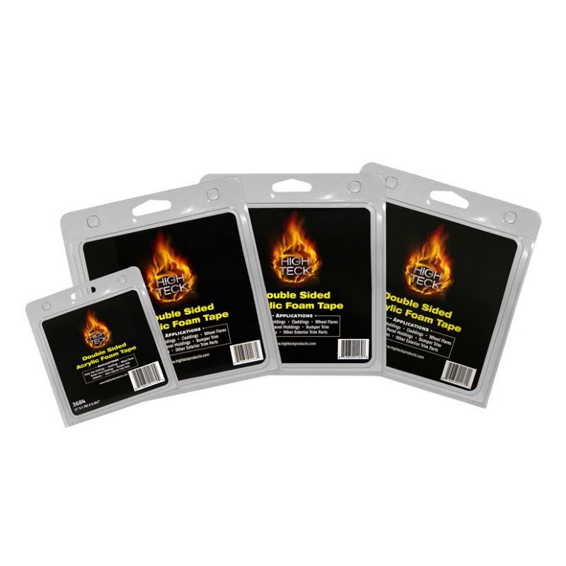 Cinta adhesiva de doble cara High Teck™, 1/2 pulg. de ancho x 20 yardas de largo, acrílica