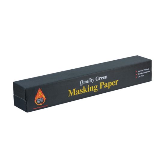 High Teck MP160G-18 Green Masking Paper, 18"x600', Lint-Free Quality