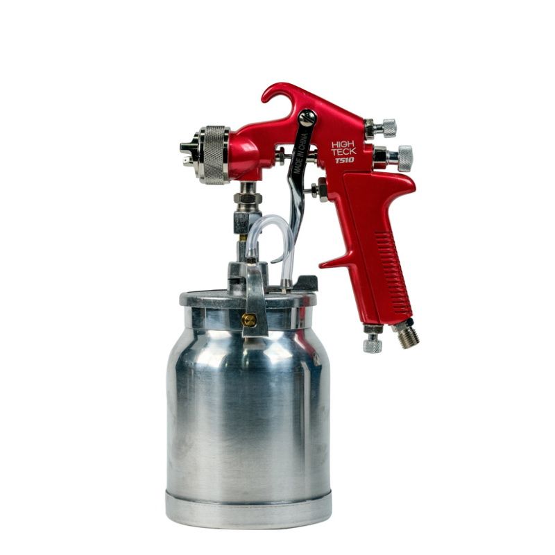 High Teck T510 Spray Gun 1.8mm Nozzle, Stainless Steel - T510
