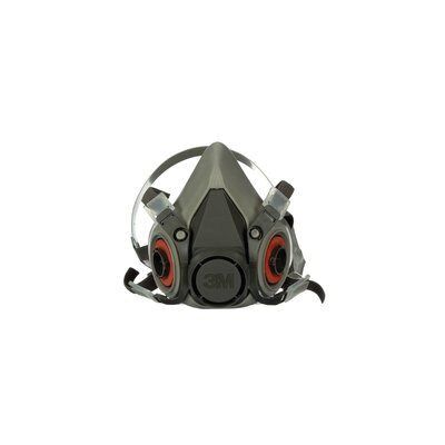 Respirador de media máscara 3M™ 07025 Serie 6000, mediano, aprobado por NIOSH (S/N): Sí