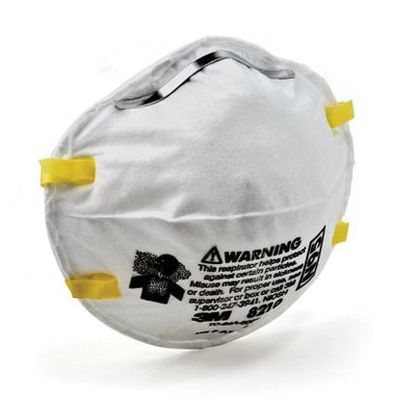 Respirador desechable de media cara para partículas 3M™ 46457, estándar, N95