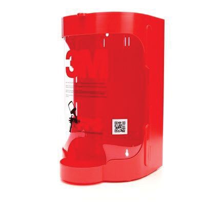 Dispensador de tapas PPS™ 16299, rojo. Para usar con tapas de vasos grandes, medianos, mini y estándar.