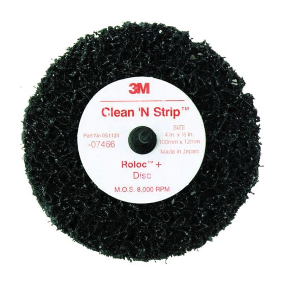 3M Scotch-Brite 07466 Clean & Strip Disc — extra coarse.
