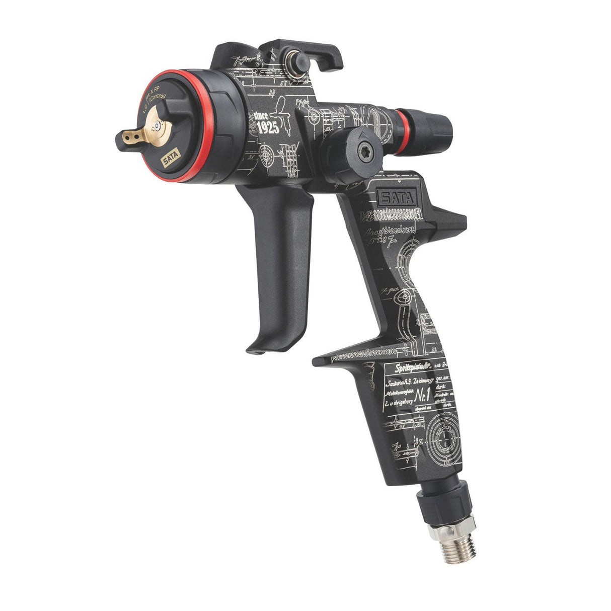 SATA 100 Years Special Edition Jet X RP Spray Gun, 1.3I Dig Ready (Control)