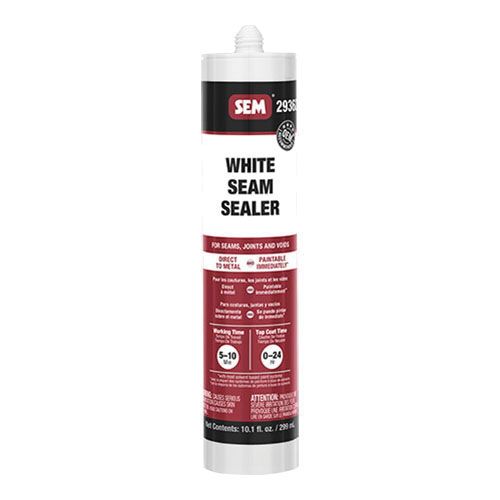 SEM® 29362 2900 Sellador de juntas monocomponente, tubo de 10.1 onzas líquidas, líquido, blanco, componente 1K, curado durante 24 horas a 70 °F