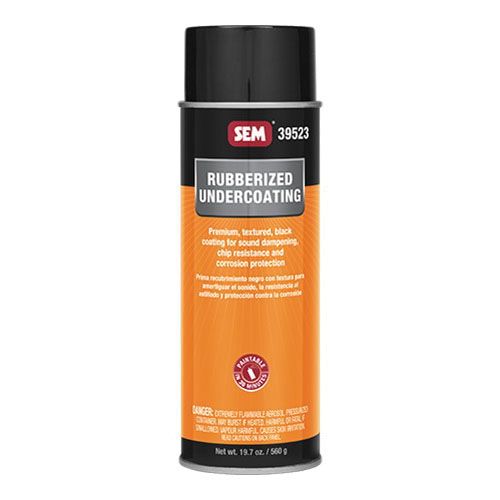 SEM® 39523 Recubrimiento base de caucho, 24 oz, negro, bajo en COV
