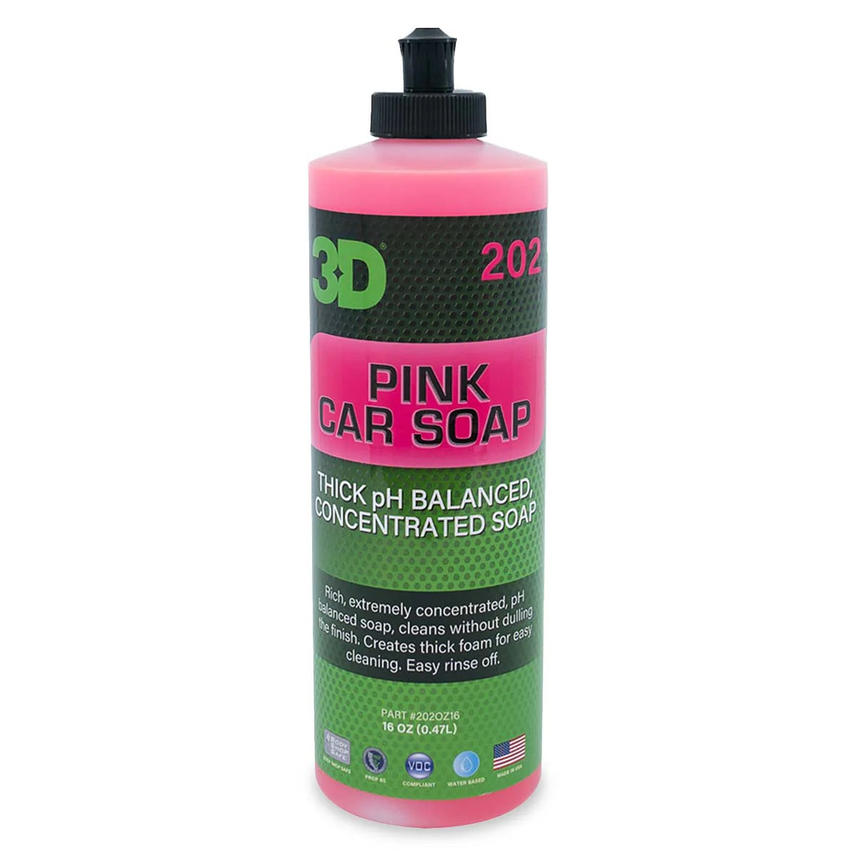 pinkcarsoap16oz