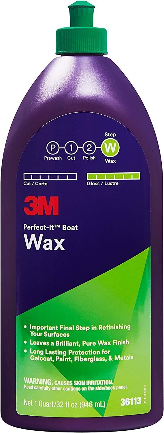 Perfect-It™ Boat Wax, 36113, 1 qt