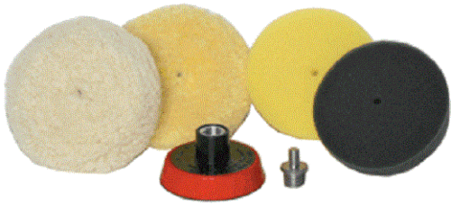MICRO SPOT DETAILING/POLISHING/BUFFING PAD KIT 6 PACK