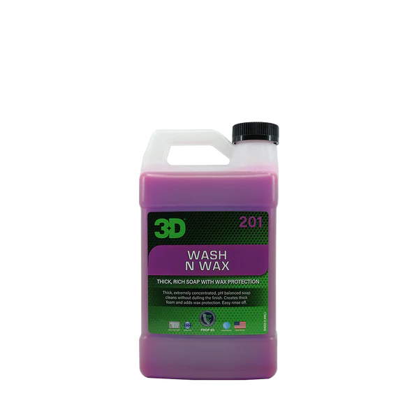 3D Wash & Wax Car Soap