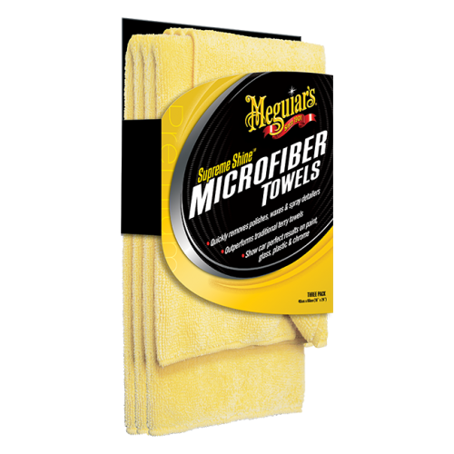Meguiars X2020 Supreme Shine Microfiber Towel (3 Pack)