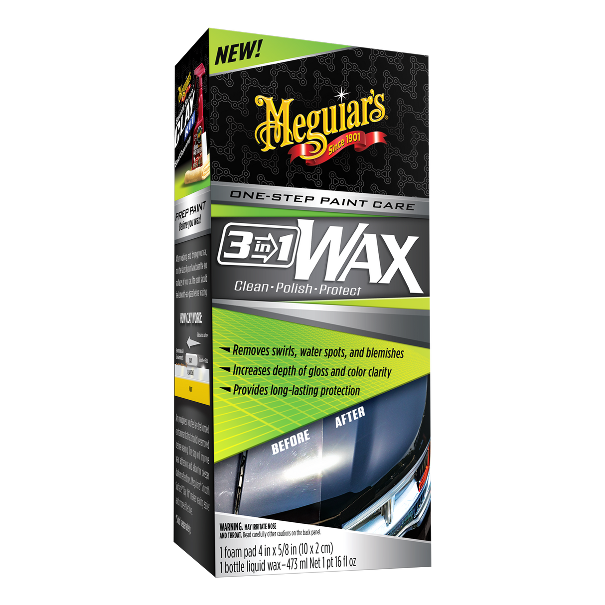 Meguiars G191016 3 In 1 Wax