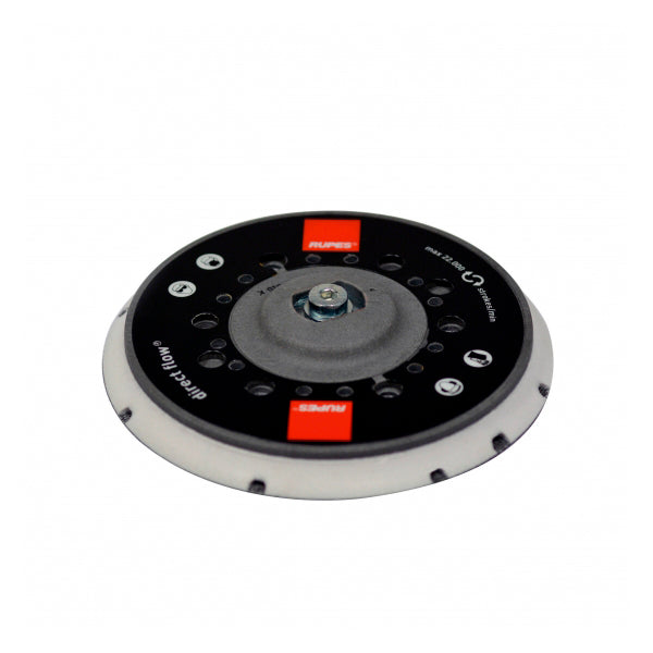 Plato de soporte delgado Skorpio III, Ø 150 mm/6", compatible con aspiradora multiorificios con velcro, perno M8 incluido