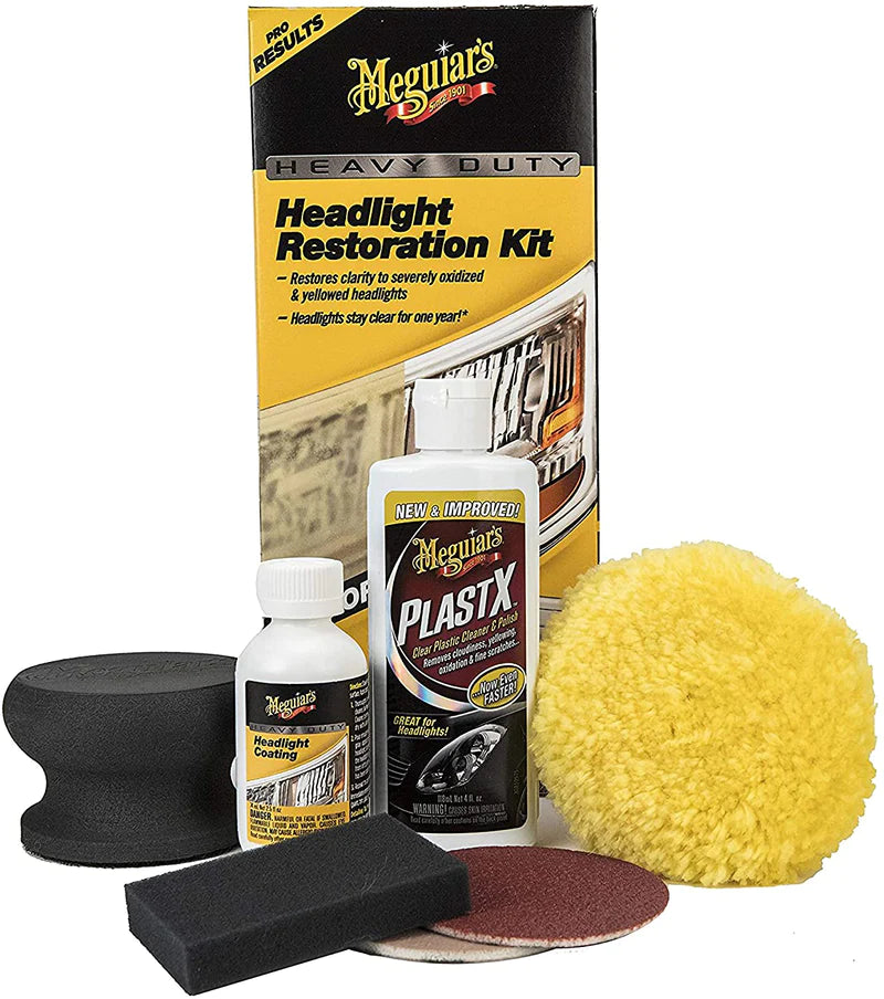 Meguiars G2980 Heavy Duty Headlight Restoration Kit