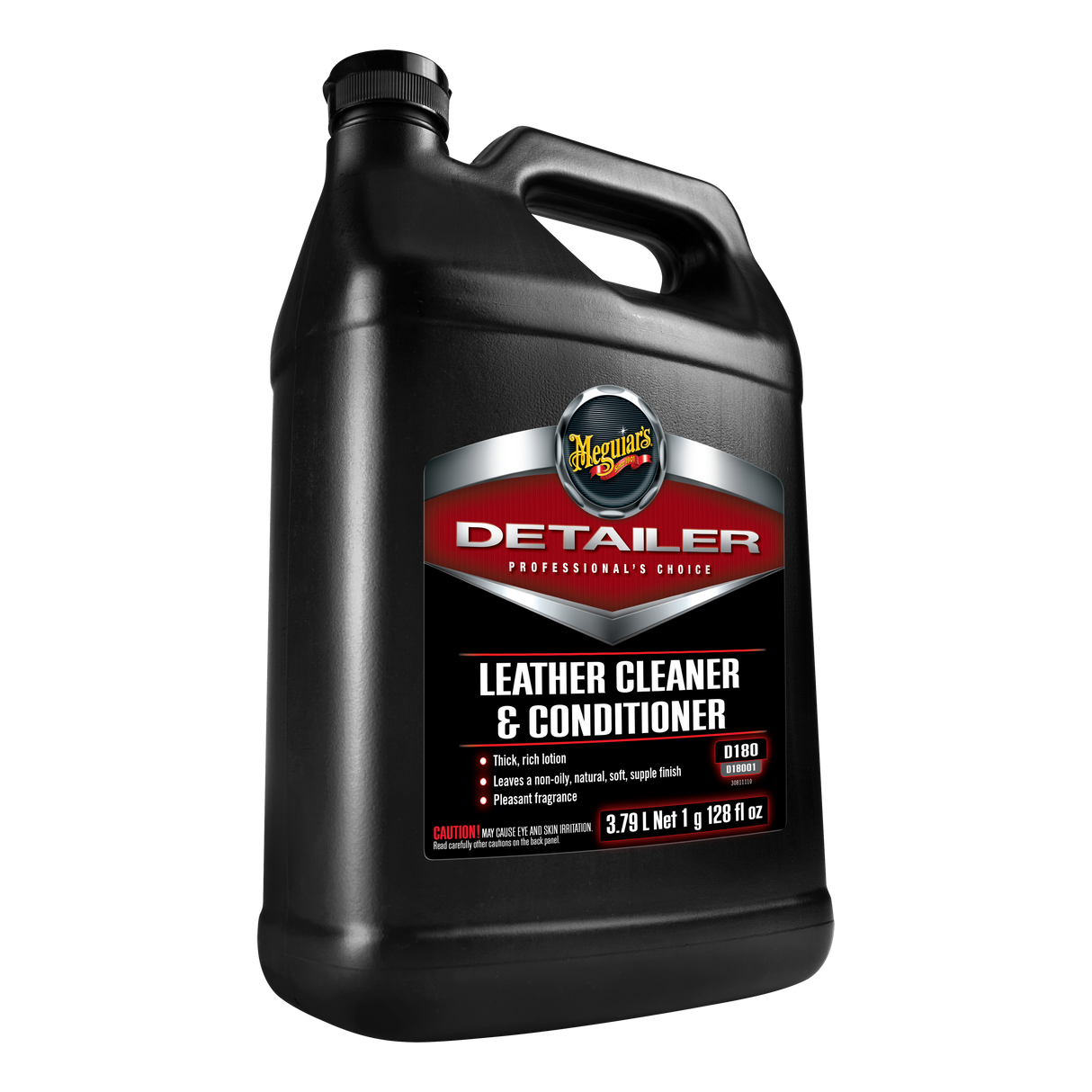 Meguiars D18001 Leather Cleaner & Conditioner (1-Gallon)